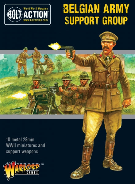 Belgian Army Support Group Belgian Warlord Games    | Red Claw Gaming