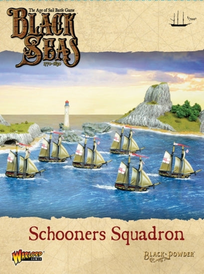 Black Seas: Schooners Squadron Black Seas Warlord Games    | Red Claw Gaming