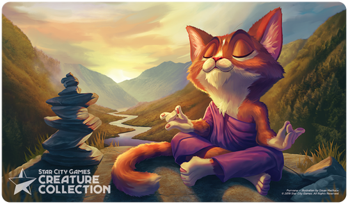 Purrvana Playmat Playmat Star City Games    | Red Claw Gaming