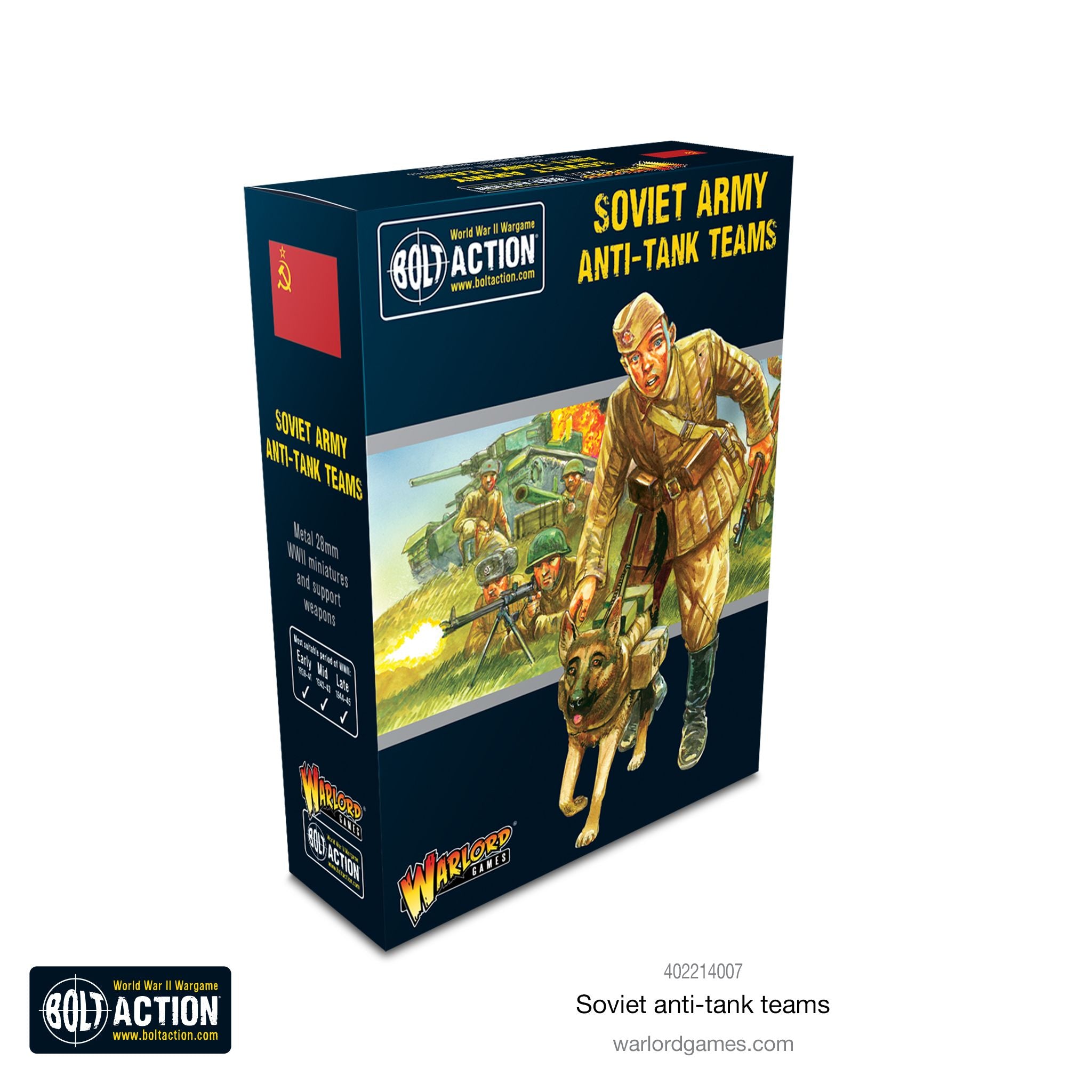 Soviet Army Anti-Tank Teams Soviet Warlord Games    | Red Claw Gaming