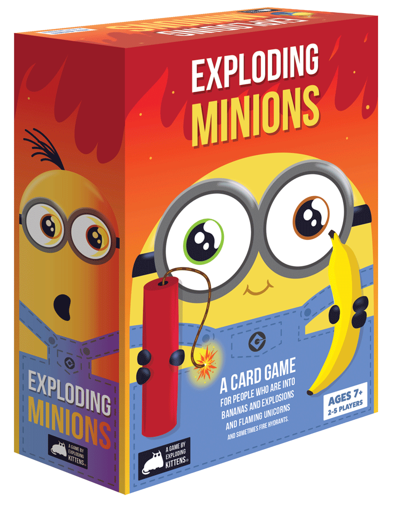 Exploding Minions Board Game Exploding Kittens    | Red Claw Gaming
