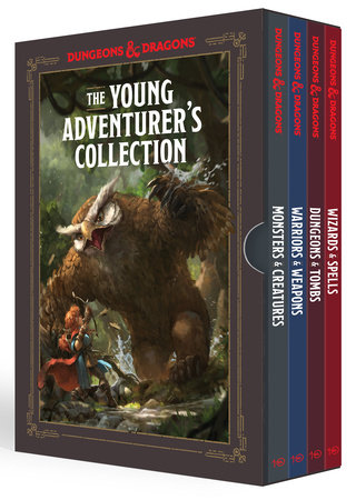 A YOUNG ADVENTURER'S COLLECTION 4 BOOK SET D&D Book Wizards of the Coast    | Red Claw Gaming