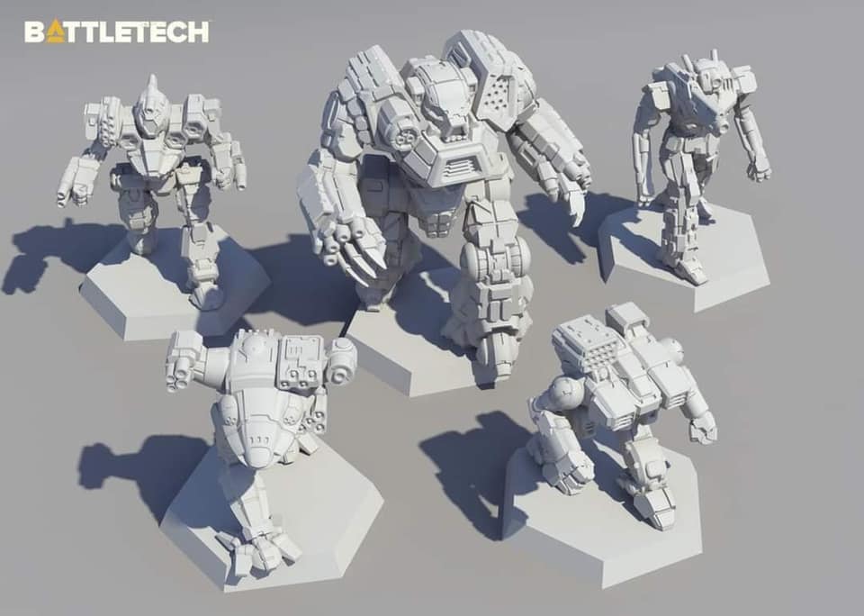 BATTLETECH CLAN AD HOC STAR Battletech Catalyst    | Red Claw Gaming