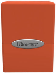 ULTRA PRO D-BOX SATIN CUBE Deck Box Ultimate Guard Pumpkin Orange   | Red Claw Gaming