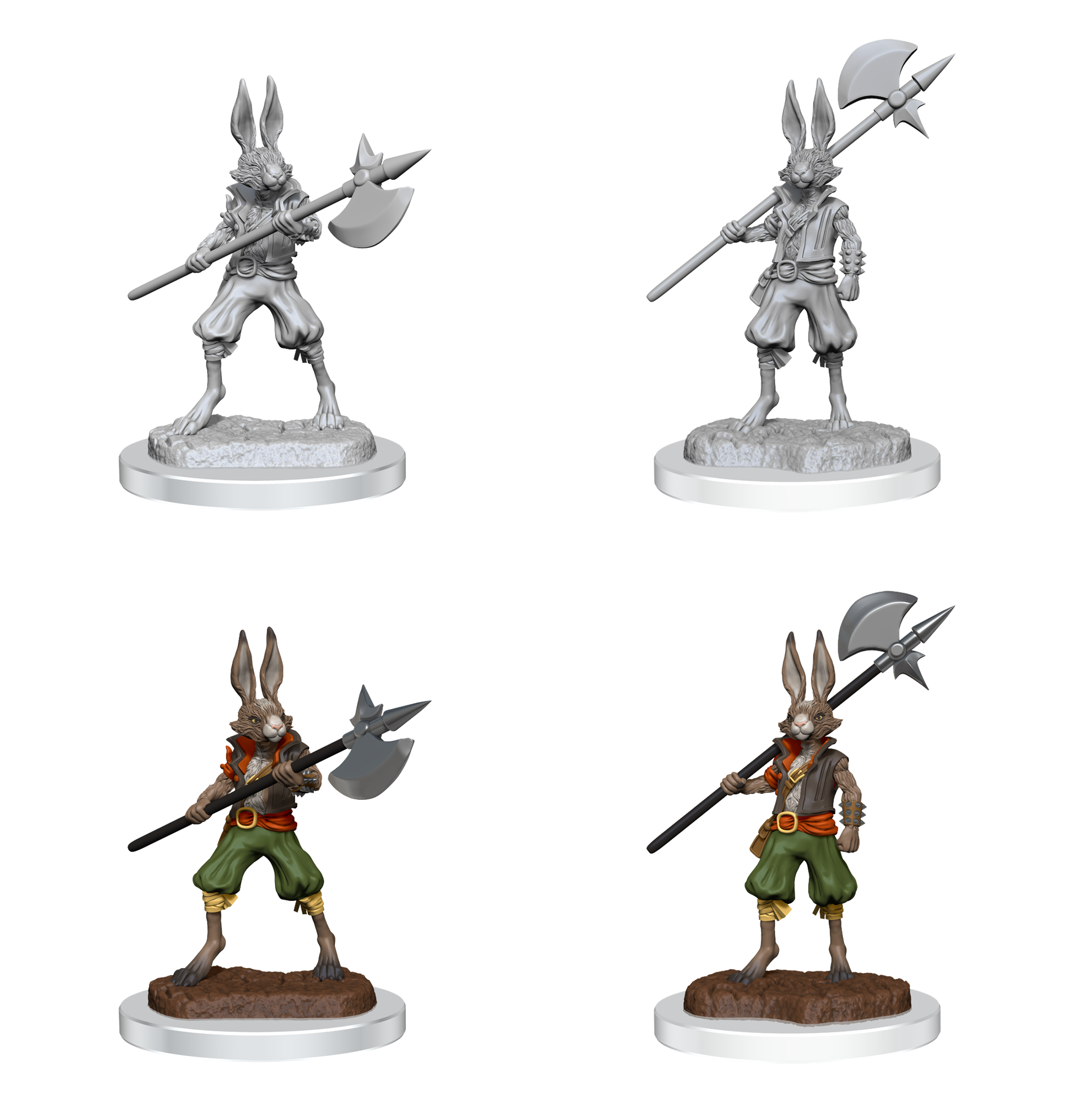 D&D Nolzur's Marvelous Miniatures: HARENGON BRIGANDS Minatures Wizkids Games    | Red Claw Gaming
