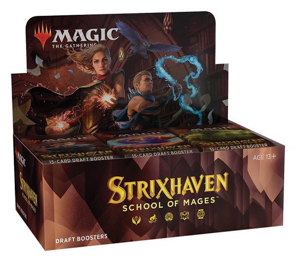 STRIXHAVEN DRAFT BOOSTER BOX Sealed Magic the Gathering Wizards of the Coast (Sealed)    | Red Claw Gaming