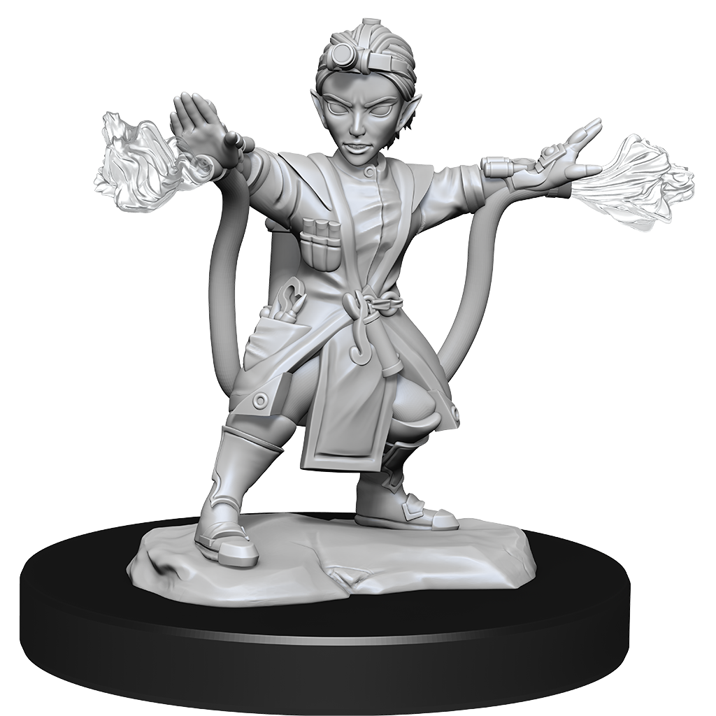 D&D Nolzur's Marvelous Miniatures: Gnome Artificer Female Minatures Wizkids Games    | Red Claw Gaming