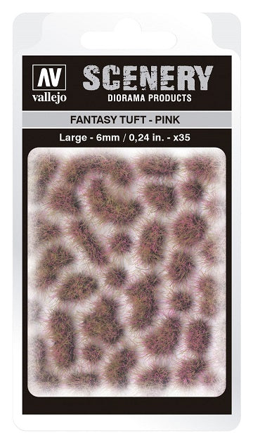 VALLEJO: SCENERY LARGE FANTASY TUFT PINK Tufts Vallejo    | Red Claw Gaming