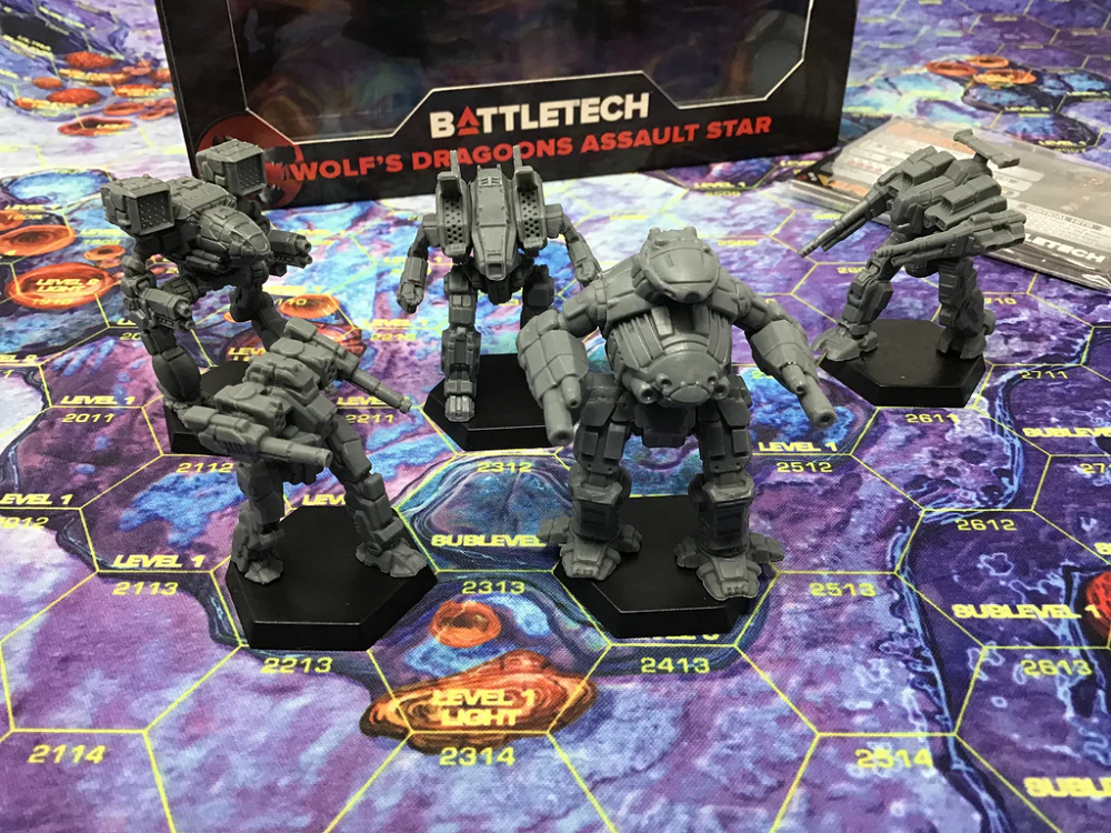 BATTLETECH FORCEPACK WOLF'S DRAGOONS ASSAULT STAR Battletech Catalyst    | Red Claw Gaming