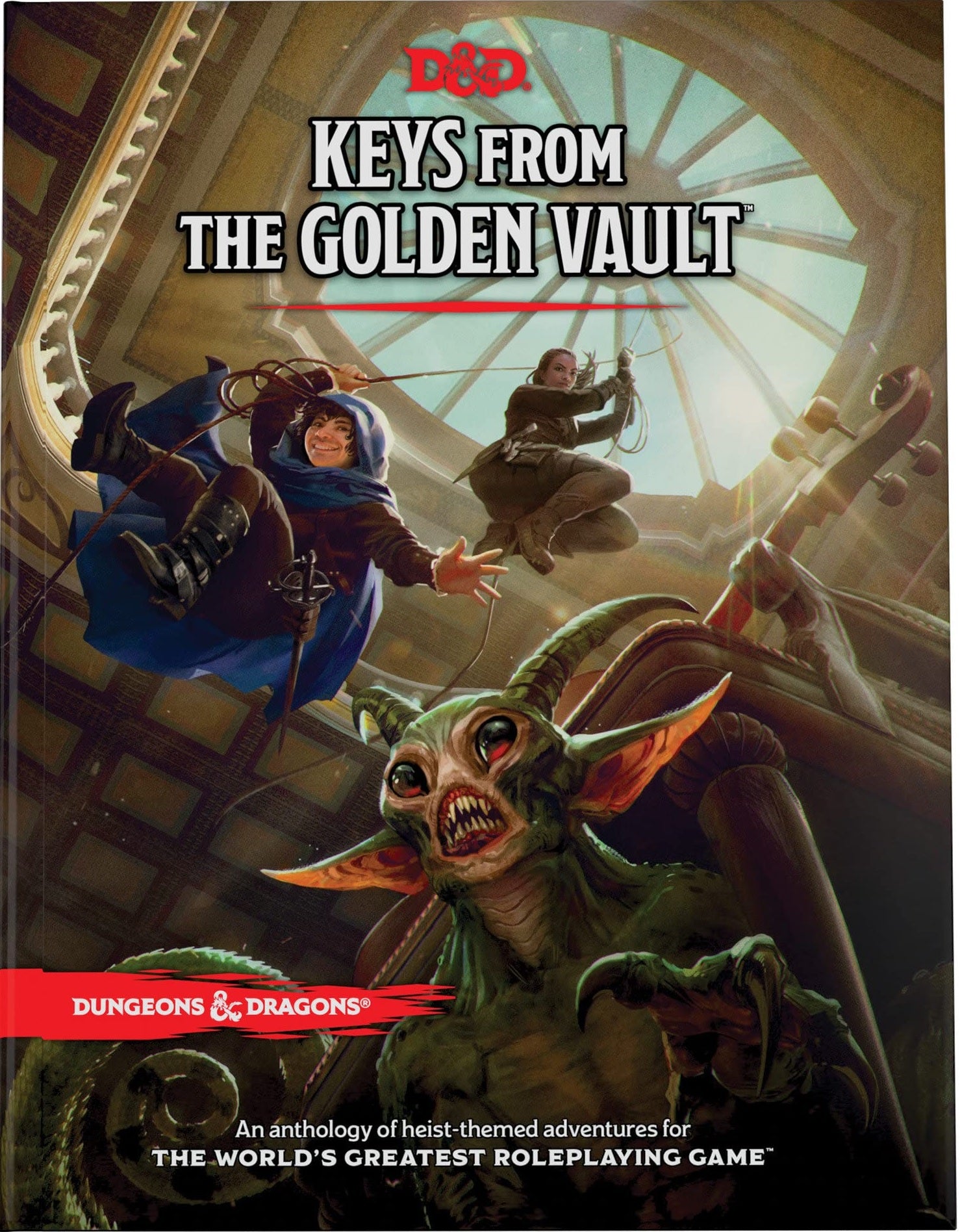 Keys From The Golden Vault D&D Book Wizards of the Coast    | Red Claw Gaming