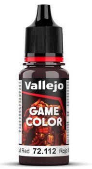 GAME COLOR 112-18ML. EVIL RED Vallejo Game Color Vallejo    | Red Claw Gaming