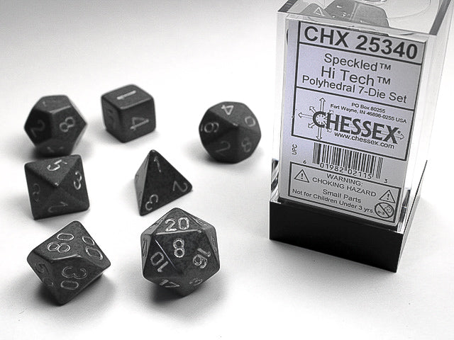 Speckled Hi Tech 7-Die Set Dice Chessex    | Red Claw Gaming