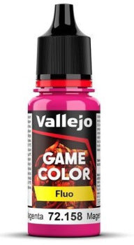 GAME COLOR 158-18ML. FLUORESCENT MAGENTA Vallejo Game Color Vallejo    | Red Claw Gaming