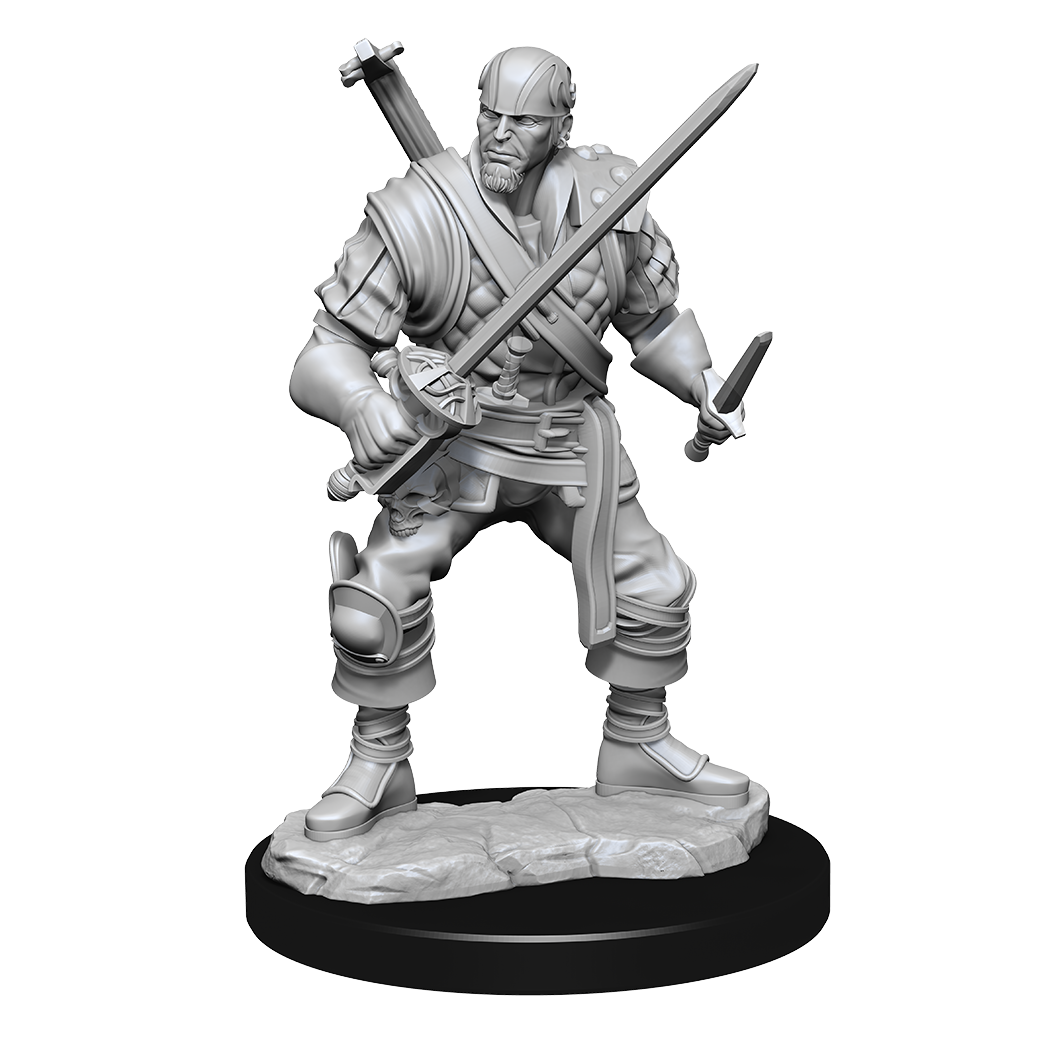 D&D Nolzur's Marvelous Miniatures: Human Bard Minatures Wizkids Games    | Red Claw Gaming
