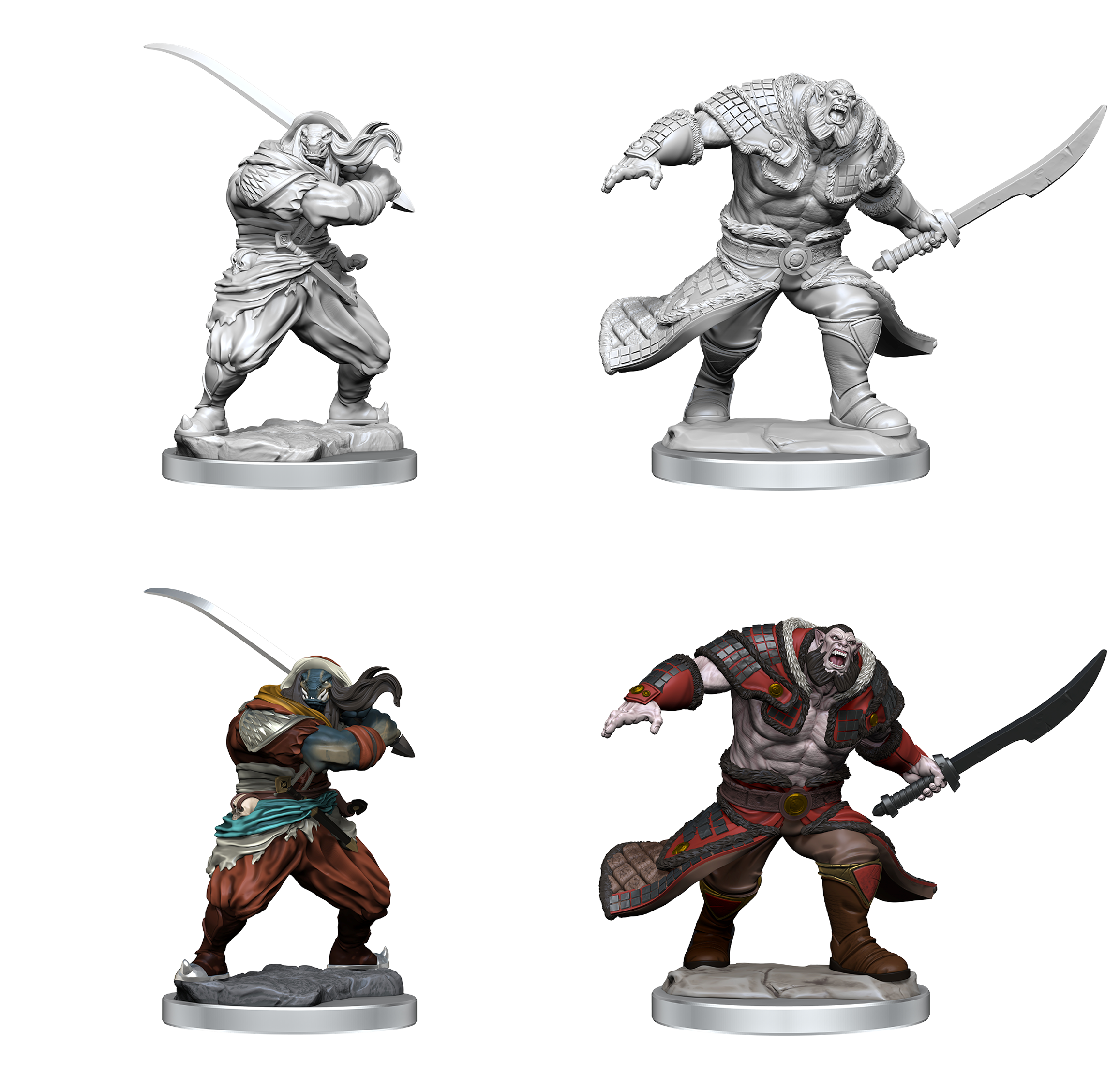 MTG UNPAINTED MINIS HELMSMASHER/KRUMAR Minatures Wizkids Games    | Red Claw Gaming