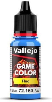 GAME COLOR 160-18ML. FLUORESCENT BLUE Vallejo Game Color Vallejo    | Red Claw Gaming