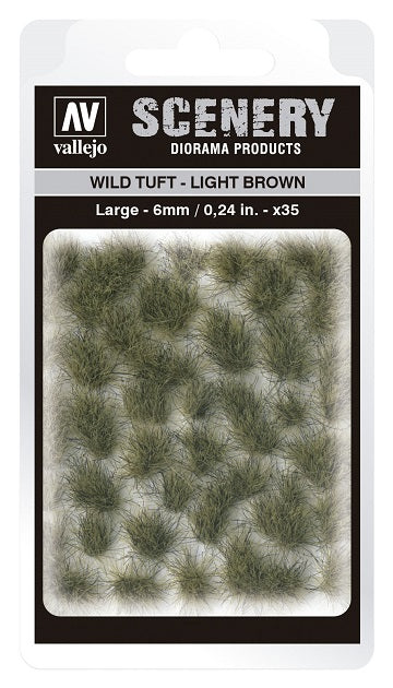 VALLEJO: SCENERY LARGE WILD TUFT LIGHT BROWN Tufts Vallejo    | Red Claw Gaming