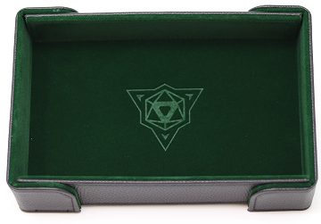Die Hard Castle Magnetic Rectangle Tray Green Dice Tray Die Hard Games    | Red Claw Gaming