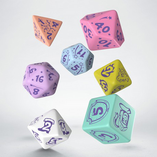 MY VERY FIRST DICE SET LITTLE BERRY - 7 Die Set Dice Q-Dice    | Red Claw Gaming