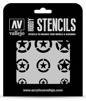 HOBBY STENCIL USAAC MARKINGS Vallejo Stencil Vallejo    | Red Claw Gaming