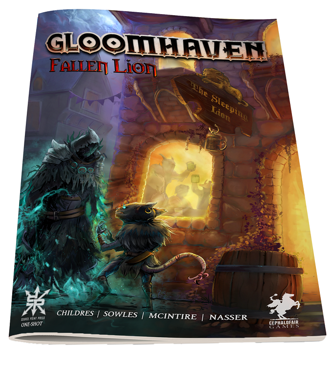 Gloomhaven Fallen Lion Comic Board Games Cephalofair Games    | Red Claw Gaming