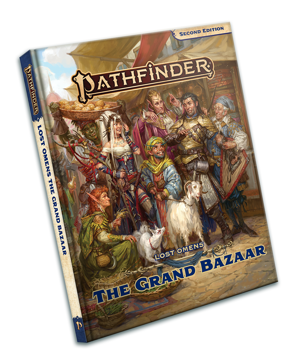 PATHFINDER 2E LOST OMENS THE GRAND BAZAAR HC Pathfinder Paizo    | Red Claw Gaming