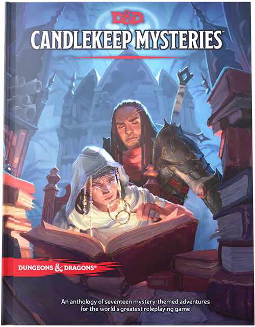 D&D RPG CANDLEKEEP MYSTERIES HC D&D Book Wizards of the Coast    | Red Claw Gaming