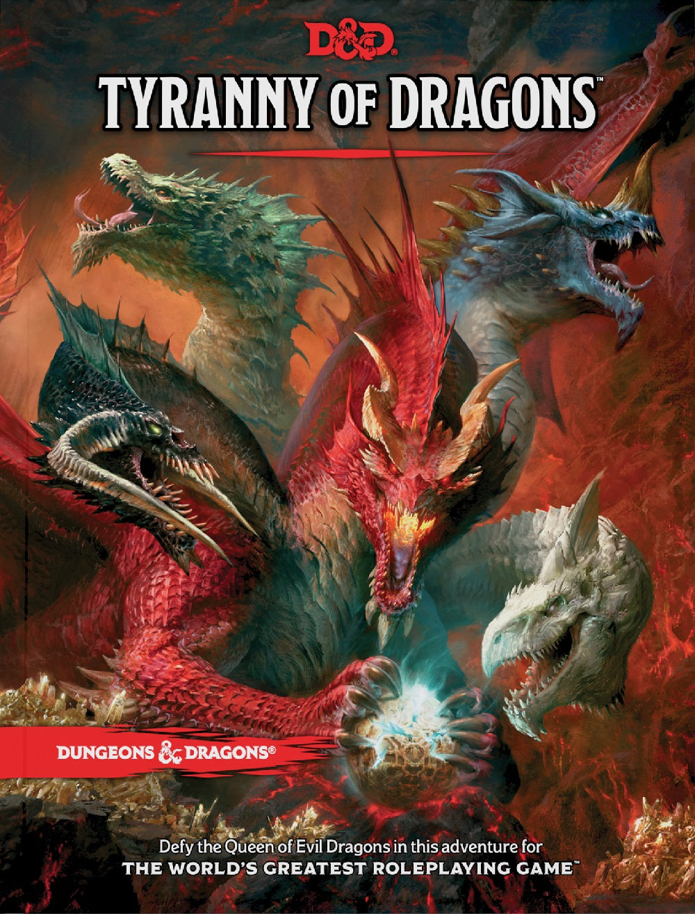 D&D RPG TYRANNY OF DRAGONS HC D&D Book Wizards of the Coast    | Red Claw Gaming
