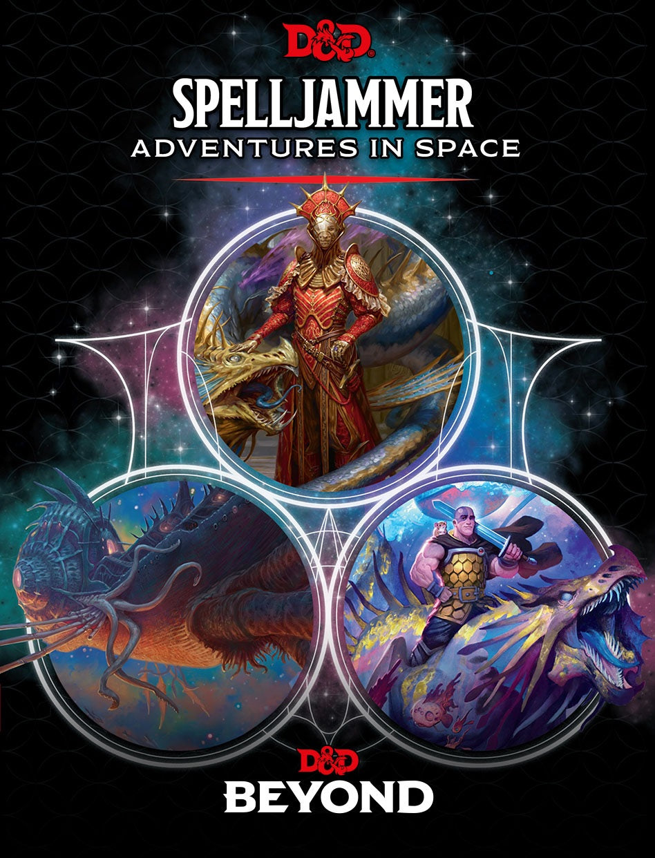 D&D RPG SPELLJAMMER Adventures IN SPACE HC D&D Book Wizards of the Coast    | Red Claw Gaming