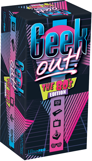 Geek Out the 80s Edition Board Games Gama    | Red Claw Gaming