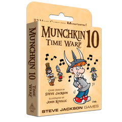MUNCHKIN 10 TIME WARP Board Games Steve Jackson    | Red Claw Gaming