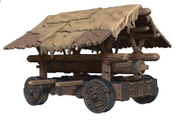 WIZKIDS 4D SETTINGS WAR MACHINES BATTERING RAM Minatures Wizkids Games    | Red Claw Gaming