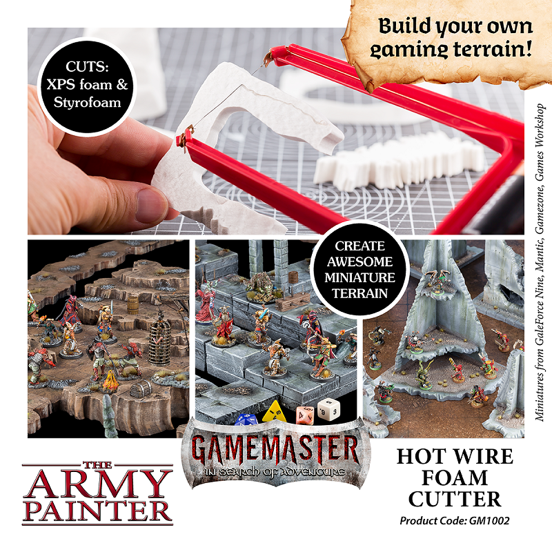 Gamemaster: Hot Wire Foam Cutter Battlefield Army Painter    | Red Claw Gaming