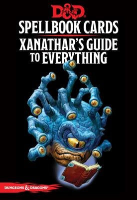 D&D SPELLBOOK CARDS XANATHAR'S GUIDE D&D Book Wizards of the Coast    | Red Claw Gaming