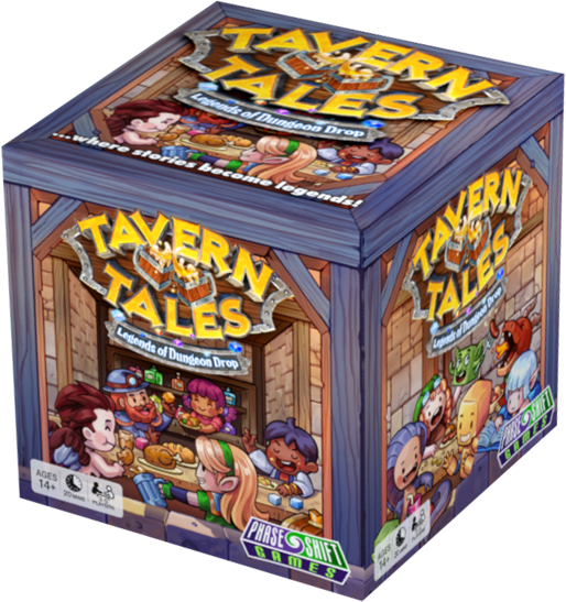 TAVERN TALES: LEGENDS OF DUNGEON DROP Board Games Phase Shift Games    | Red Claw Gaming