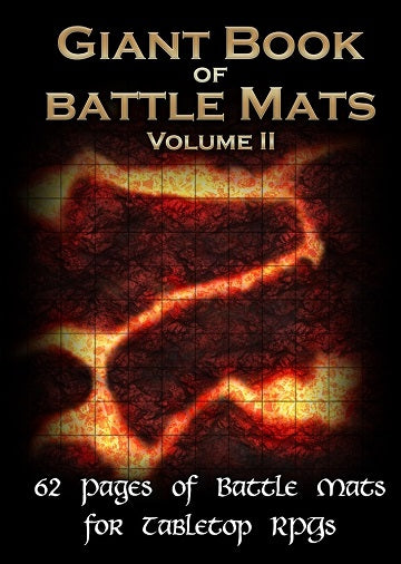 GIANT BOOK OF BATTLE MATS VOL 2 Role Playing Universal DIstribution    | Red Claw Gaming
