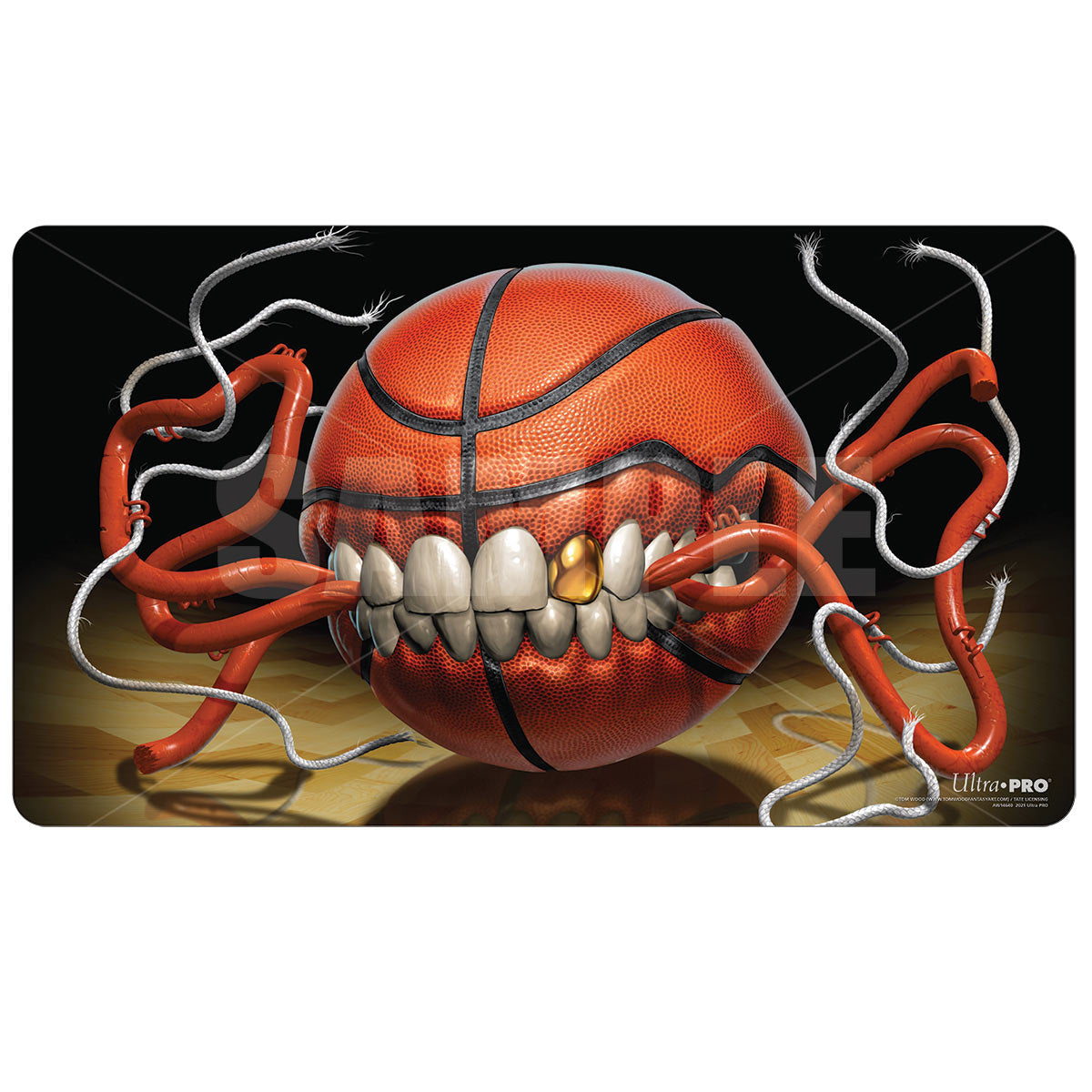 UP PLAYMAT TOM WOOD MONSTER BASKETBALL BREAKER MAT Playmat Ultra Pro    | Red Claw Gaming