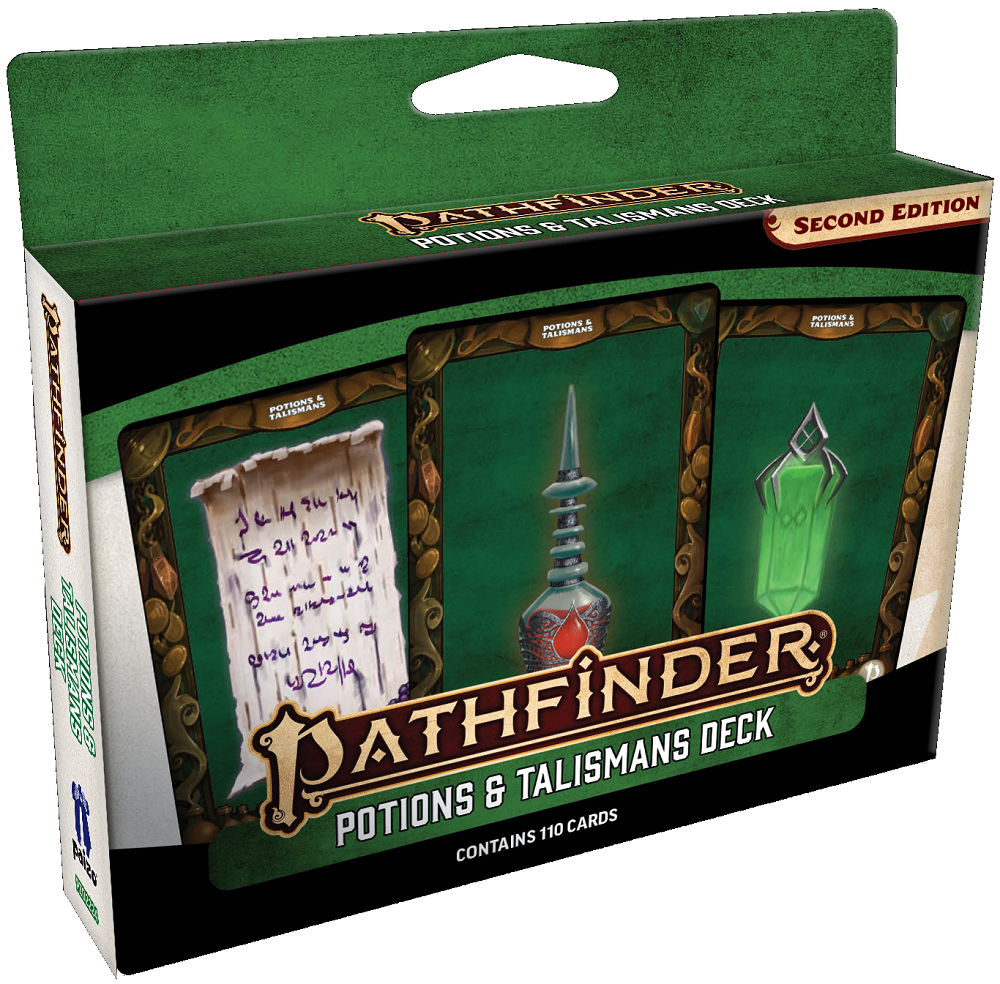 Pathfinder Potion & Talismans Deck Pathfinder Paizo    | Red Claw Gaming