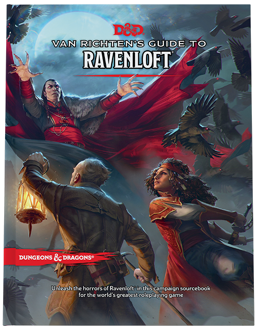 D&D RPG VAN RICHTEN'S GUIDE TO RAVENLOFT HC D&D Book Wizards of the Coast    | Red Claw Gaming