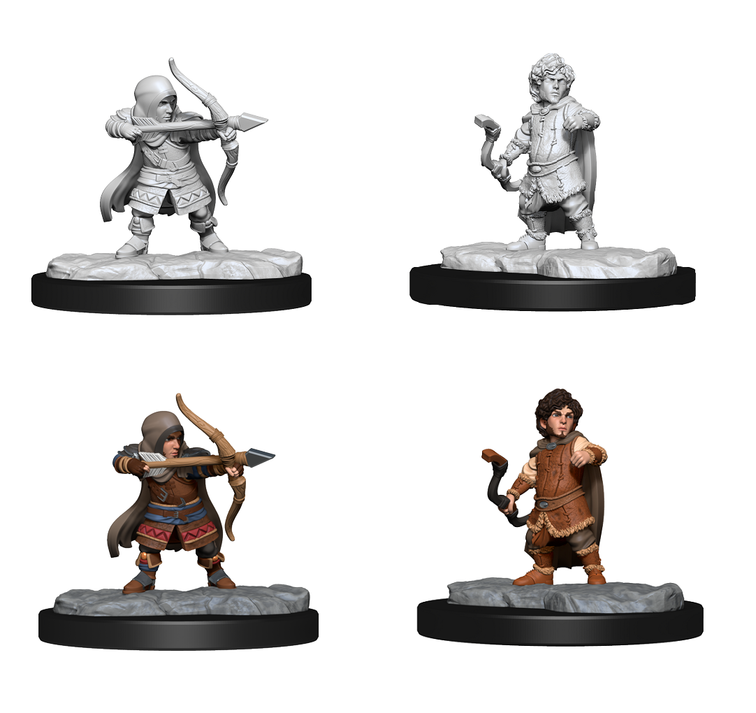 CRITICAL ROLL UNPAINTED MINIS LOTUSDEN HALFLING RANGER MALE Minatures Wizkids Games    | Red Claw Gaming