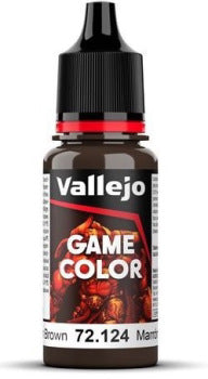 GAME COLOR 124-18ML. GORGON BROWN Vallejo Game Color Vallejo    | Red Claw Gaming