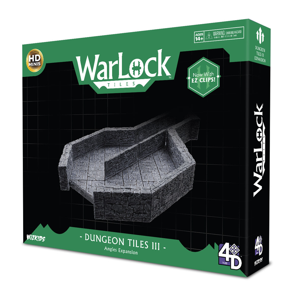 WARLOCK DUNGEON TILES III: ANGLES Minatures Wizkids Games    | Red Claw Gaming