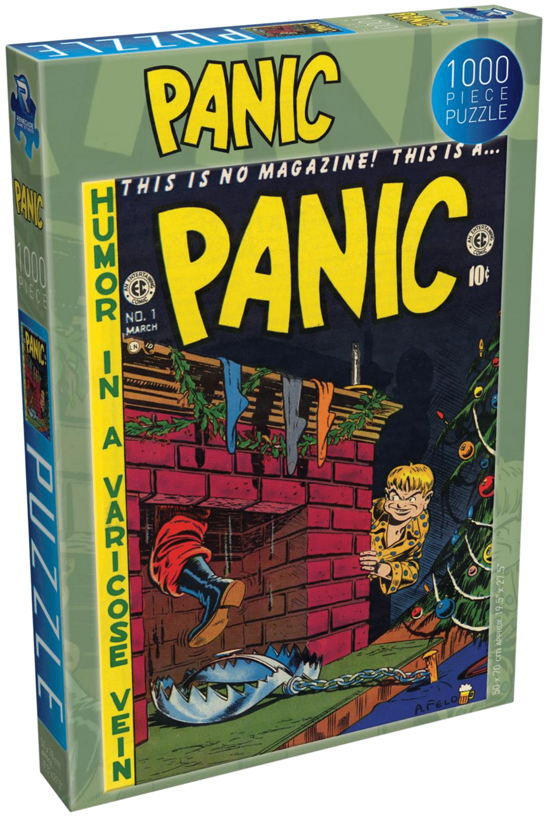 EC COMICS PANIC #1 1000 PIECE PUZZLE Cool Things Renegade Games    | Red Claw Gaming