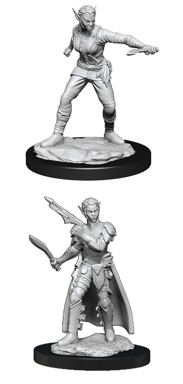 DND UNPAINTED MINIS WV13 SHIFTER ROGUE FEMALE Minatures Wizkids Games    | Red Claw Gaming
