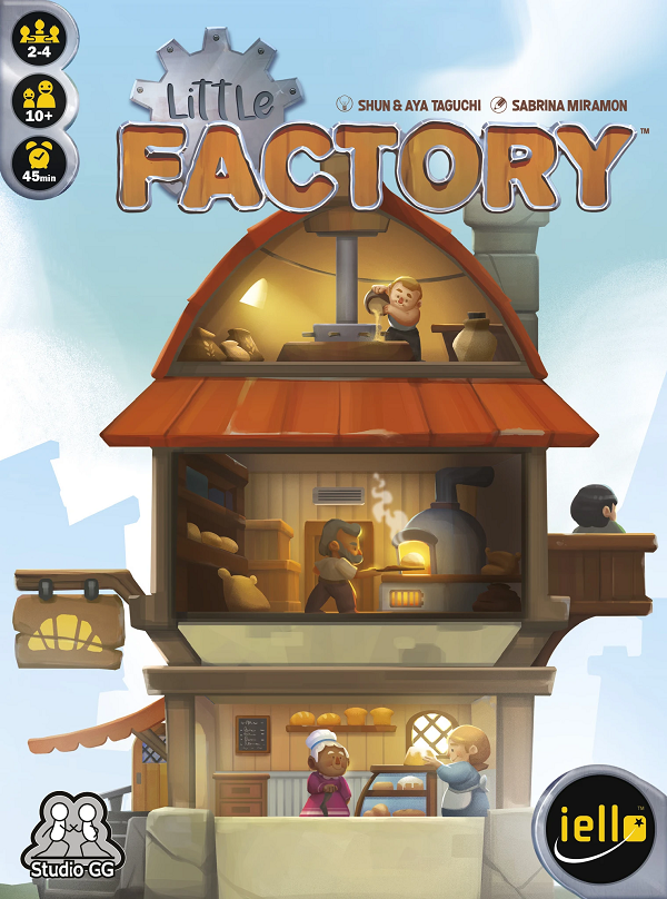 Little Factory Board Game Iello    | Red Claw Gaming
