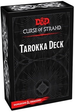 D&D  CURSE OF STRAHD TAROKKA DECK D&D Book Wizards of the Coast    | Red Claw Gaming