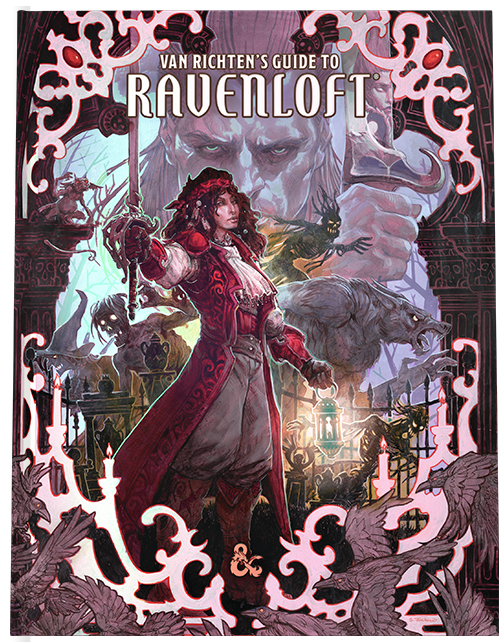 D&D RPG VAN RICHTEN'S GUIDE TO RAVENLOFT ALTERNATE COVER D&D Book Wizards of the Coast    | Red Claw Gaming