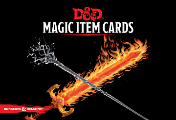 D&D MAGIC ITEM CARDS D&D Book Wizards of the Coast    | Red Claw Gaming