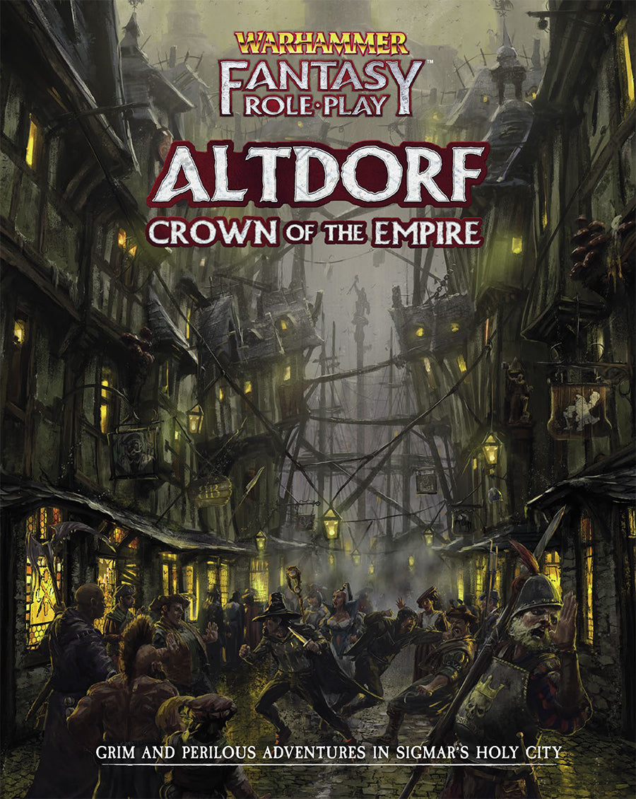 WARHAMMER FANTASY ROLE PLAY ALTDORF CROWN OF THE EMPIRE HC Role Play Cubicle Seven    | Red Claw Gaming