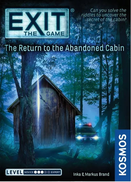 EXIT: THE RETURN TO THE ABANDONED CABIN Board Games Kosmos    | Red Claw Gaming